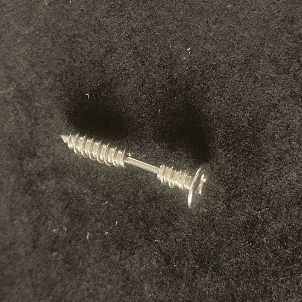 Screw earring